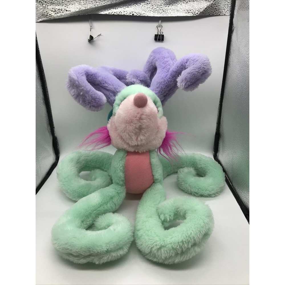 Mattel Hooks Deer Me‎ Plush Pastel Colors 11" Tall 1987 Vintage